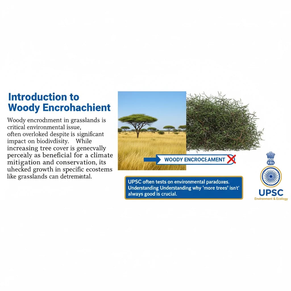 Woody Encroachment in Grasslands