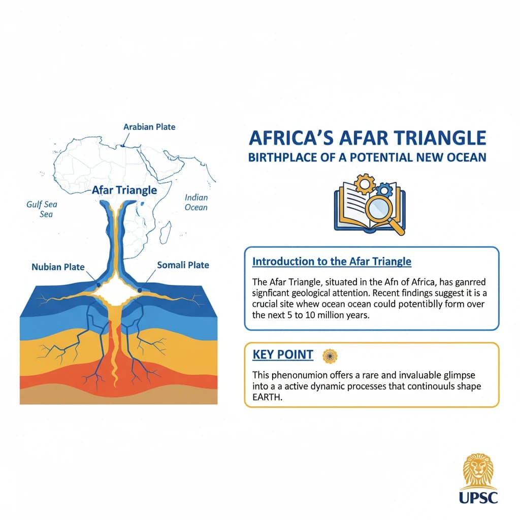 Africa’s Afar Triangle: Birthplace of a Potential New Ocean