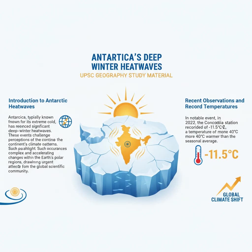 Antarctica’s Deep Winter Heatwaves