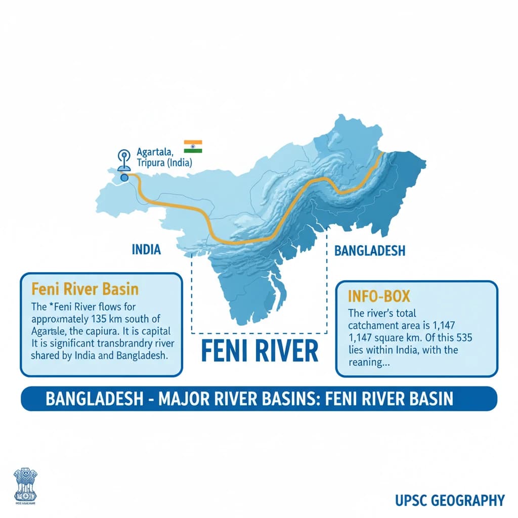 Bangladesh - Major river basins