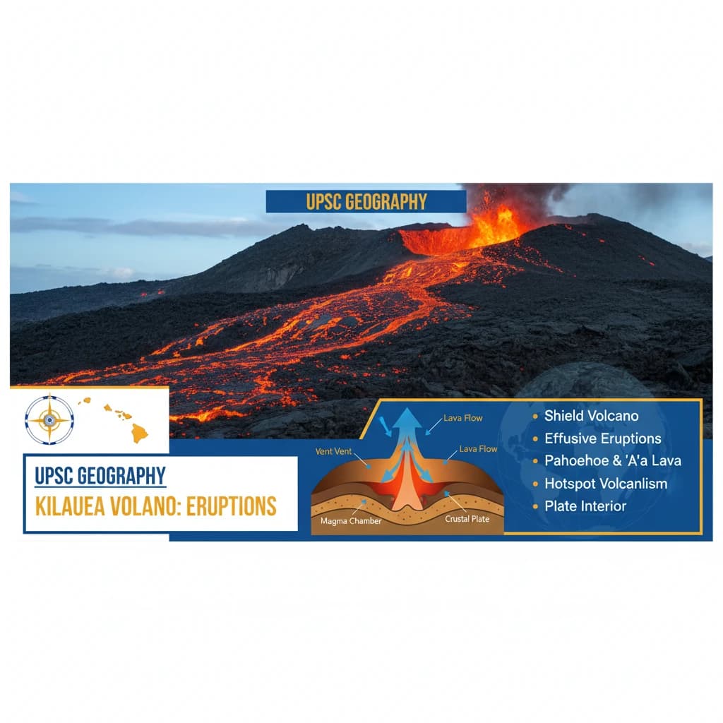 Eruptions in Kilauea Volcano