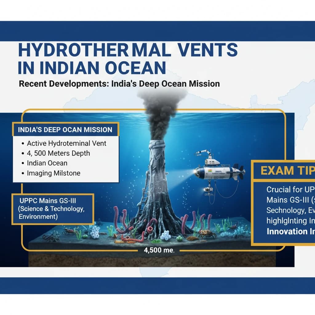 Hydrothermal Vents in Indian Ocean