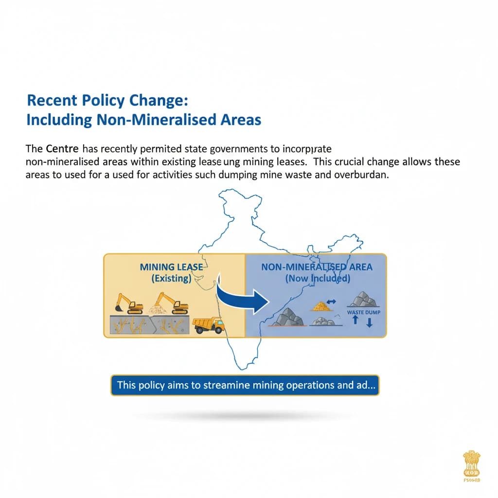 Including Non-Mineralised Areas in Mining Leases