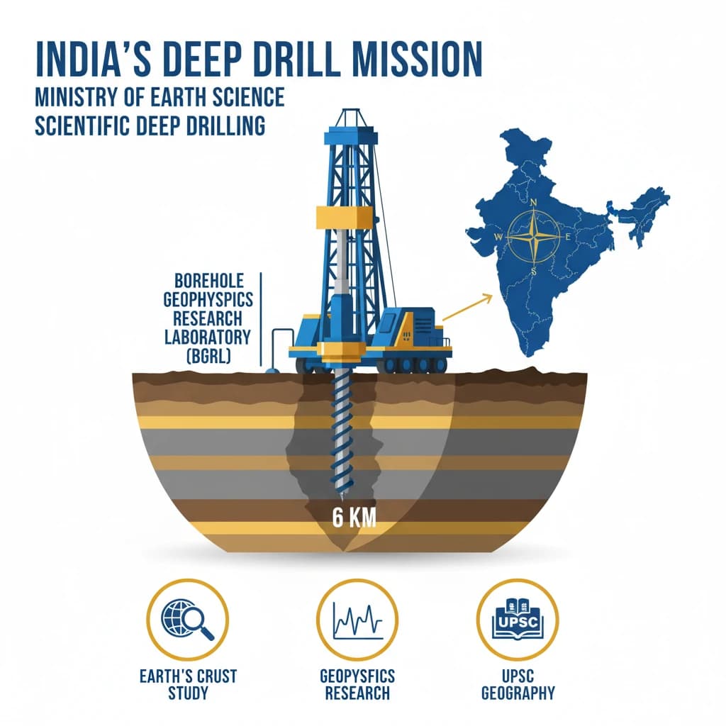 India’s Deep Drill Mission