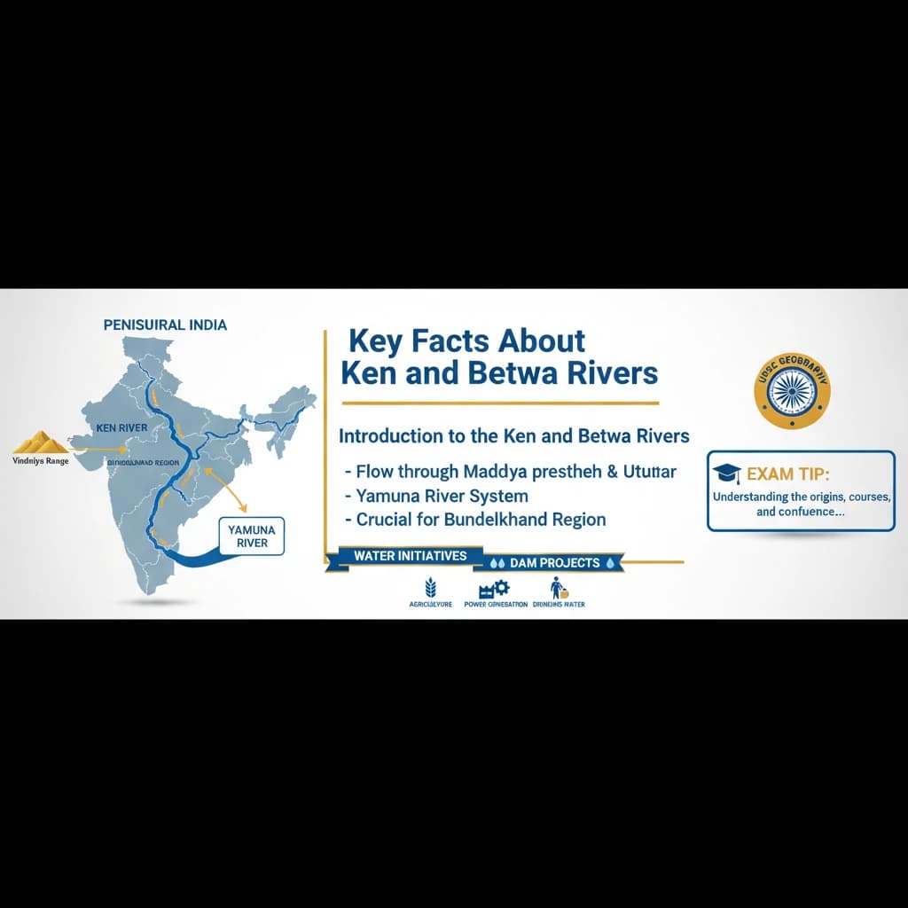 Key Facts About Ken and Betwa Rivers