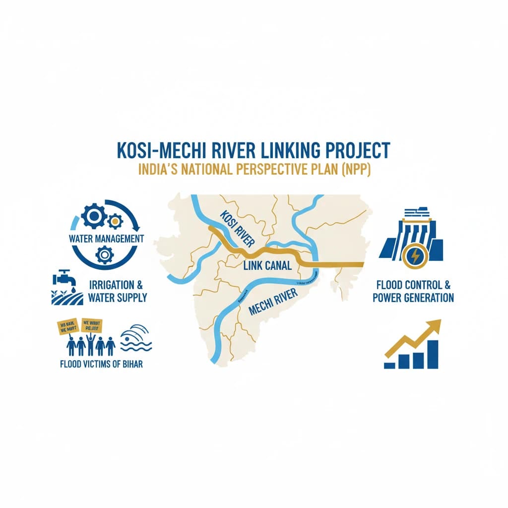 Kosi-Mechi River
Linking Project