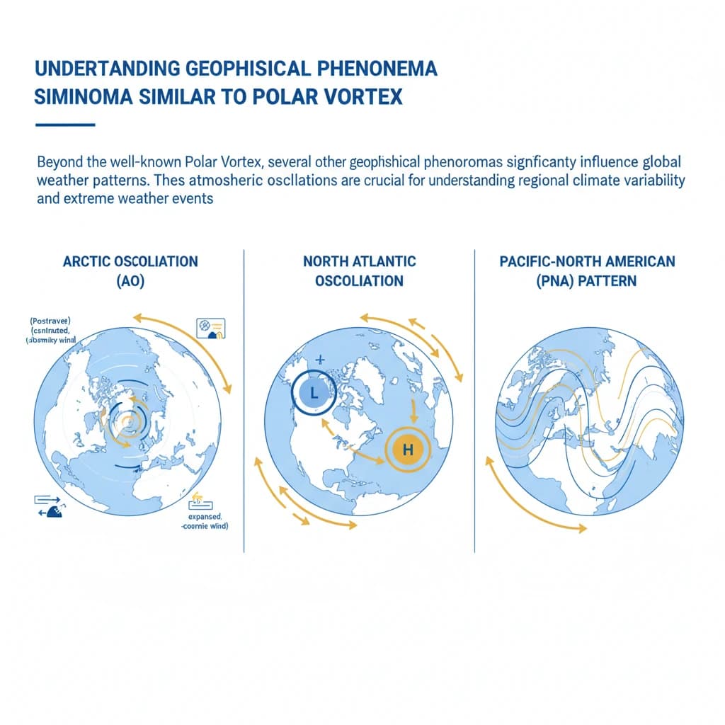 Other Geophysical Phenomenon Similar to Polar Vortex