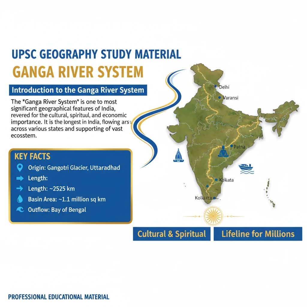 What are Key Facts About the Ganga River System?