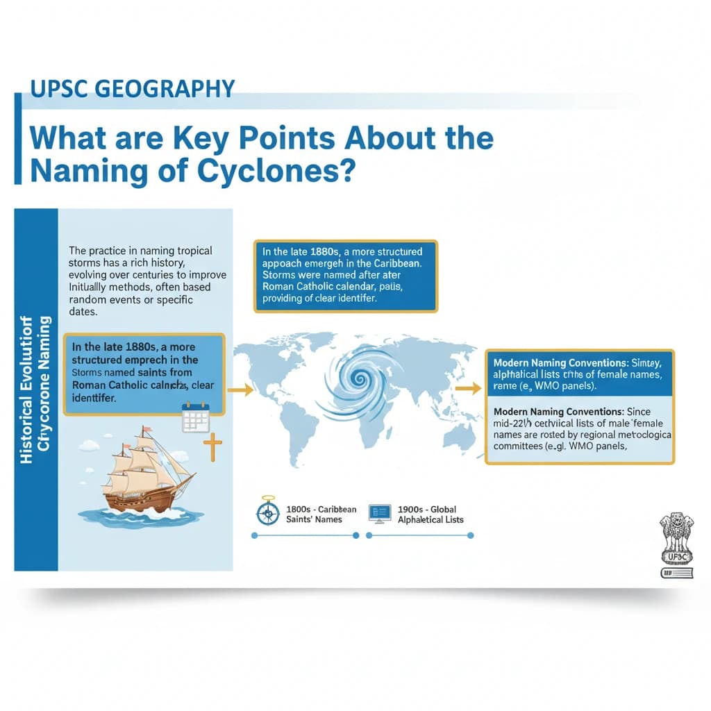 What are Key Points About the Naming of Cyclones?