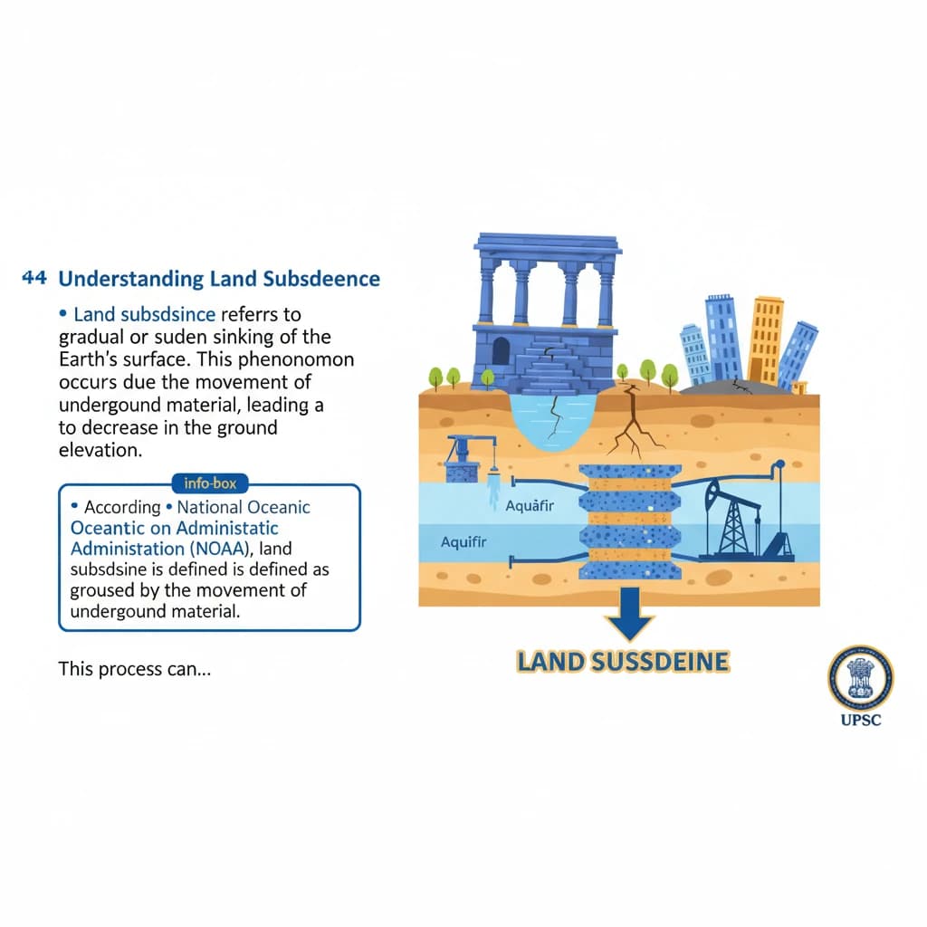 What is Land Subsidence?
