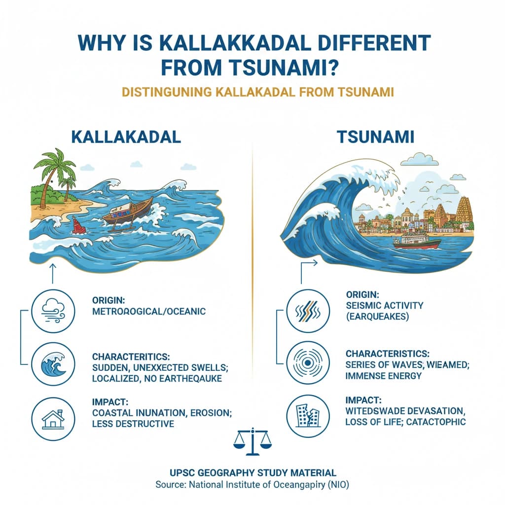 Why is Kallakkadal Different from Tsunami?