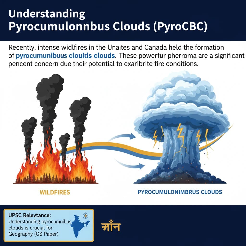 Wildfires Triggering Pyrocumulonimbus Clouds