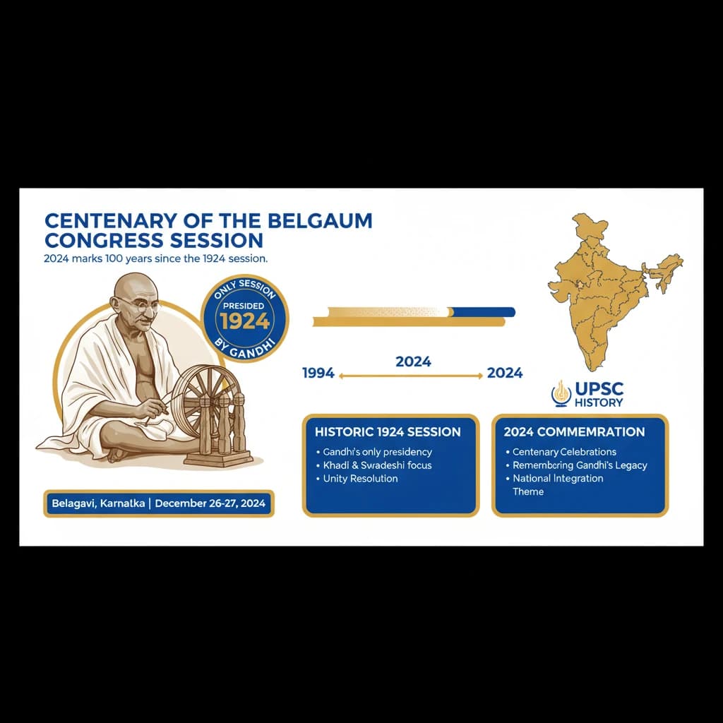 100 years of the Belgaum Congress Session