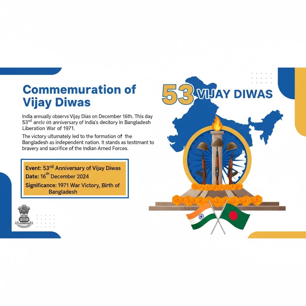 53rd Anniversary of Vijay Diwas