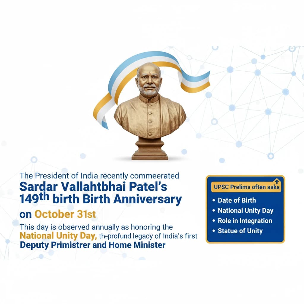 Birth Anniversary of Sardar Vallabhbhai Patel