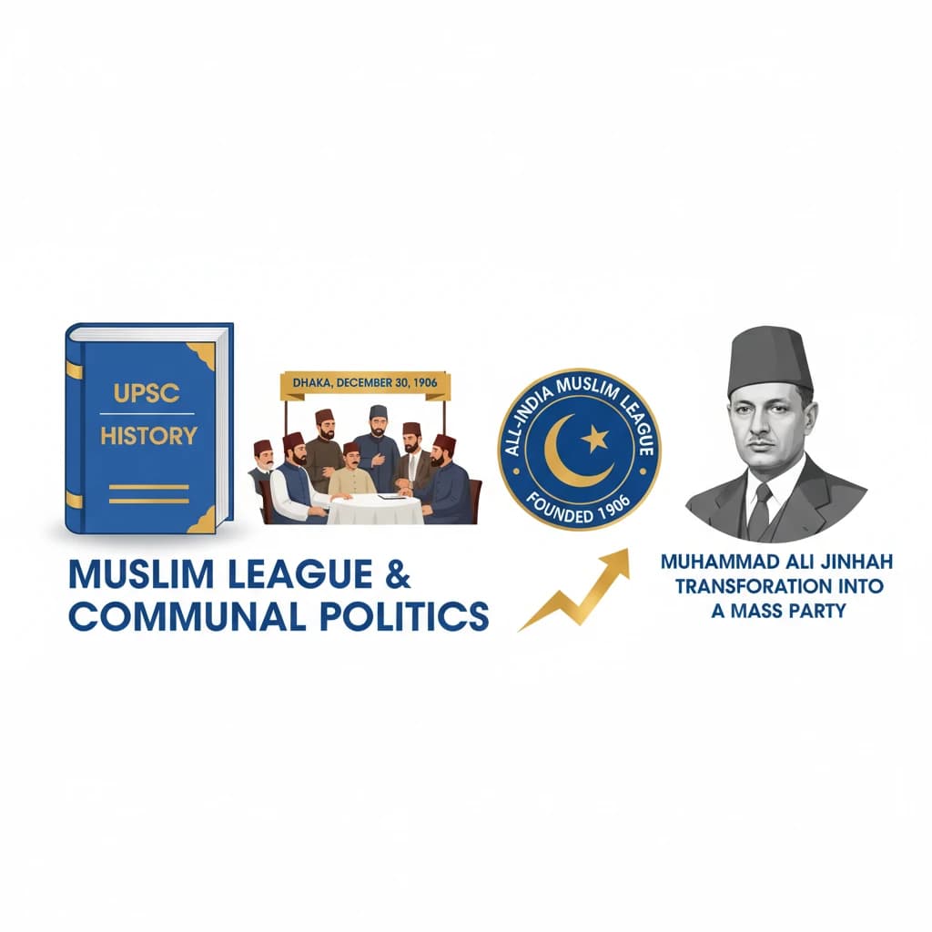 Muslim League and Rise of Communal Politics in India