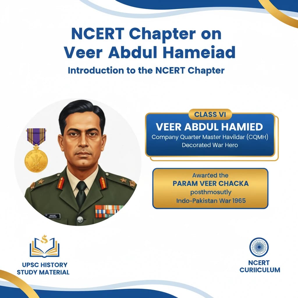 NCERT Chapter on Veer Abdul Hameed
