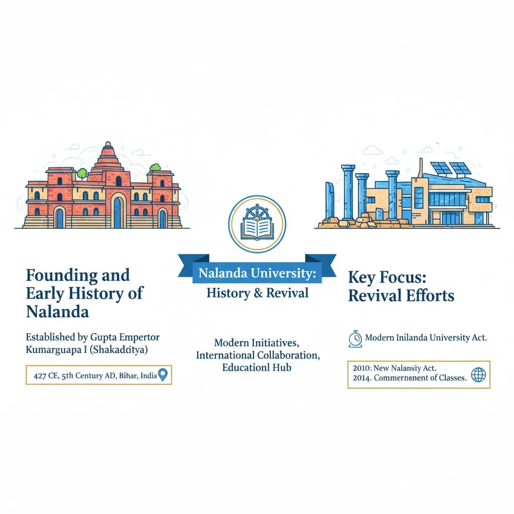 What is the History and Revival Efforts of Nalanda University?