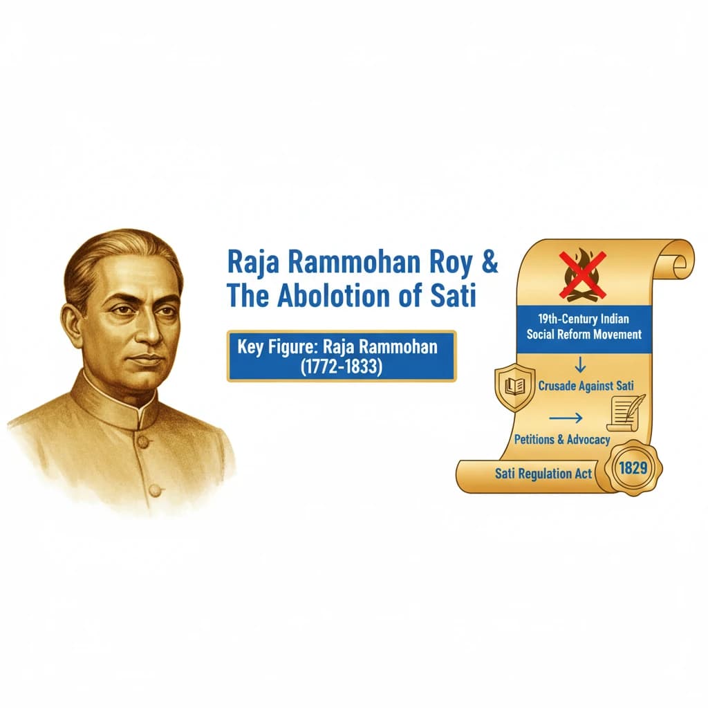 What was Raja Rammohan Roy’s Role in Abolition of Sati?