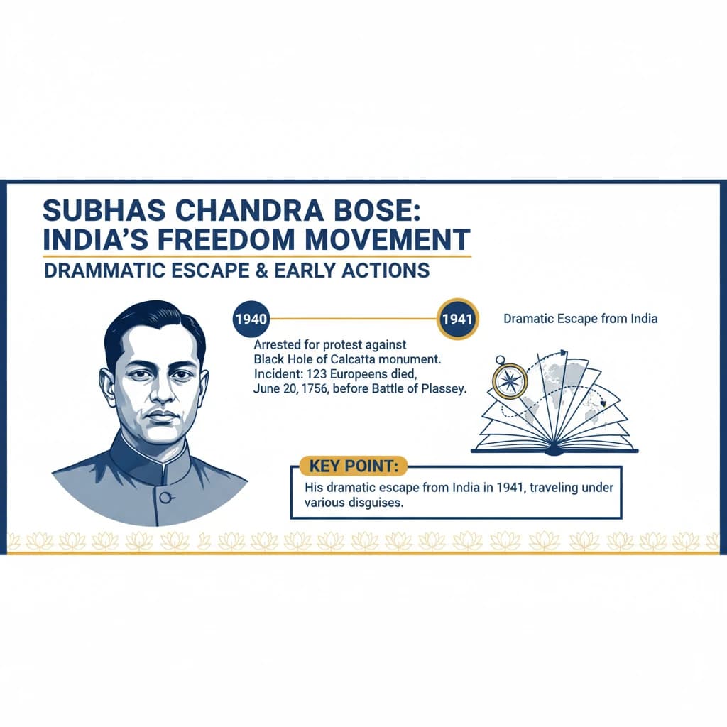 What was SC Bose Role in India’s Freedom Movement?