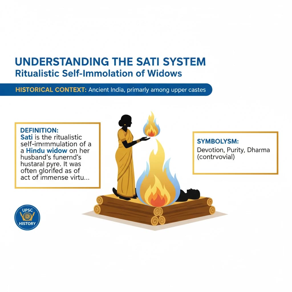 What was the Sati System