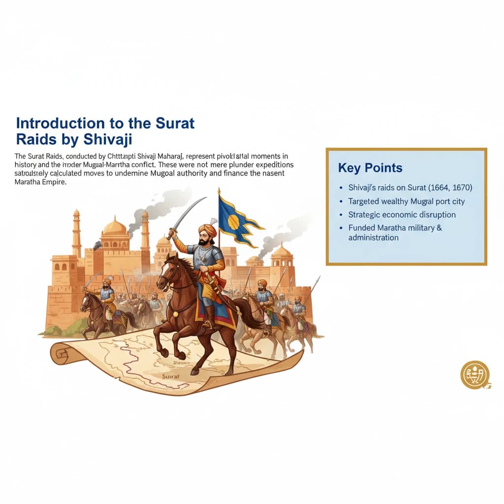 What were Surat Raids Conducted by Shivaji?