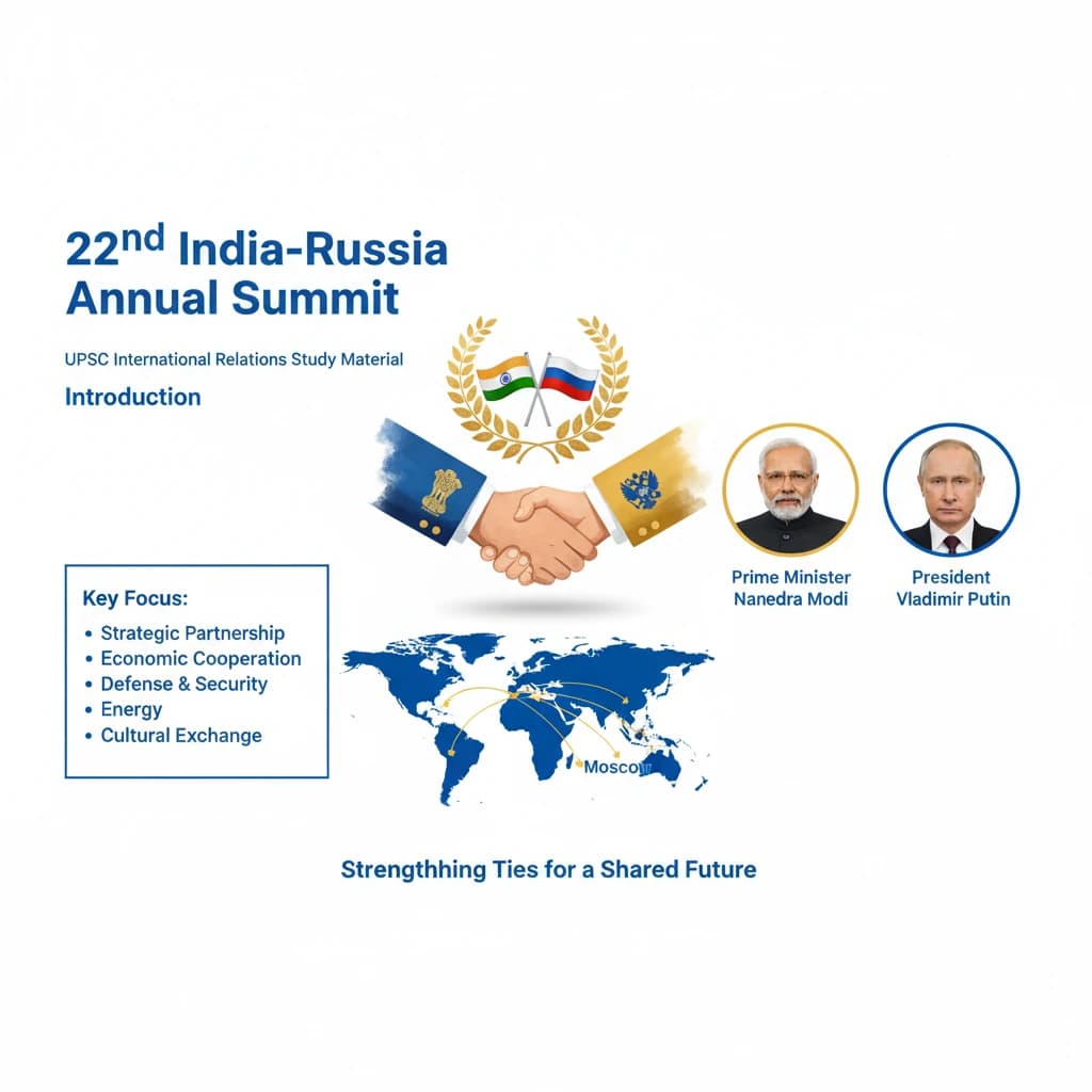 22nd India-Russia Annual Summit