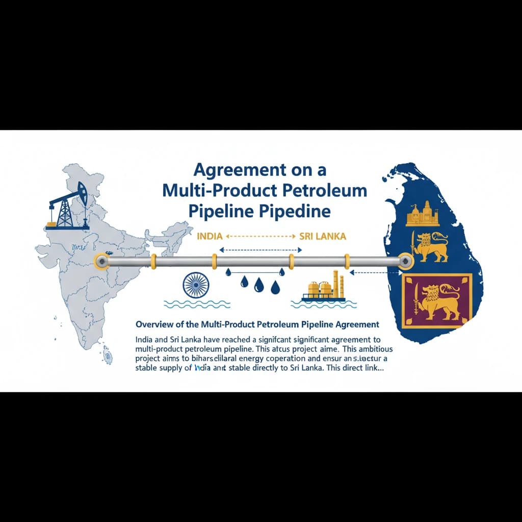 India-Sri Lanka Petroleum Pipeline Project: Energy Security & Cooperation