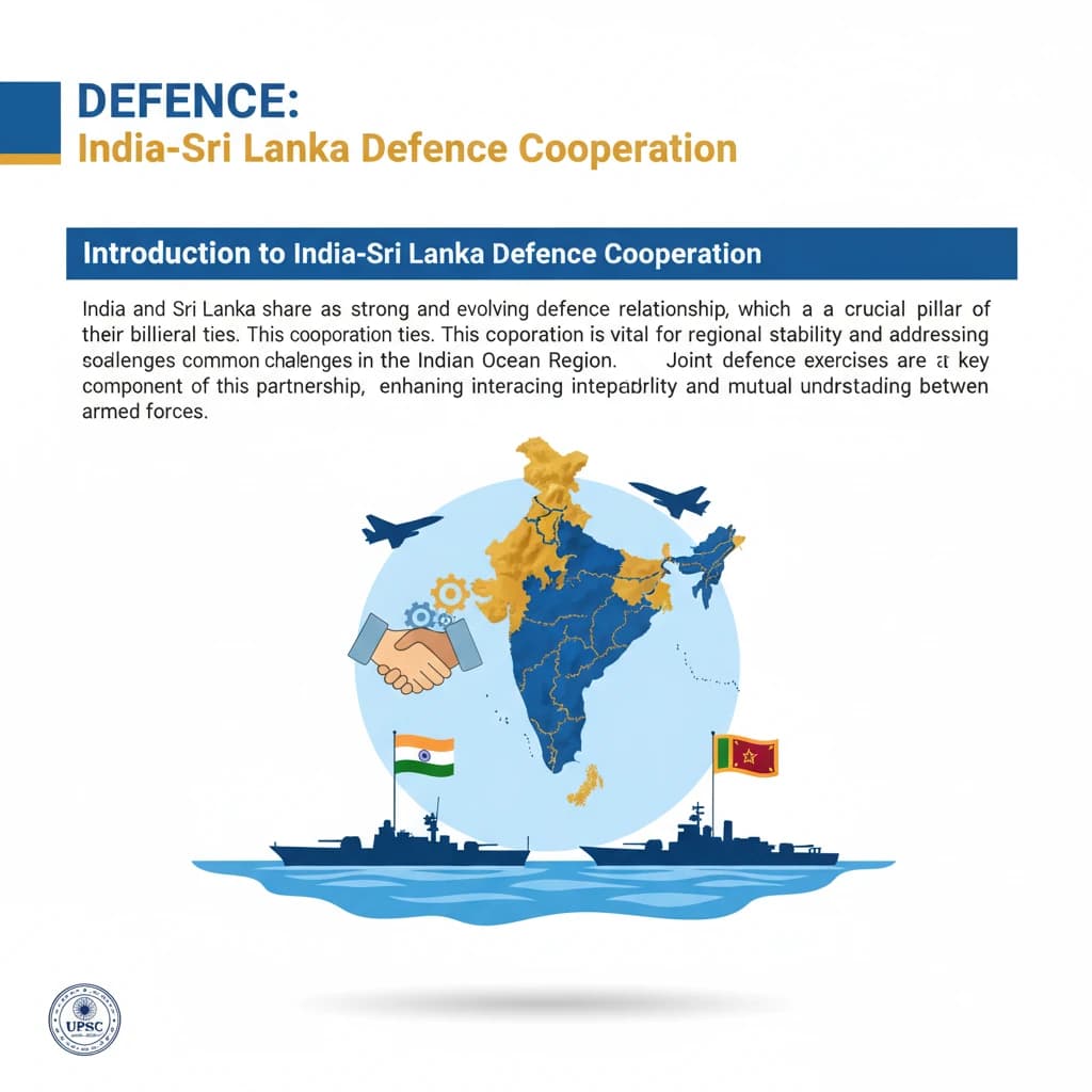 India-Sri Lanka Defence Cooperation: Mitra Shakti & SLINEX