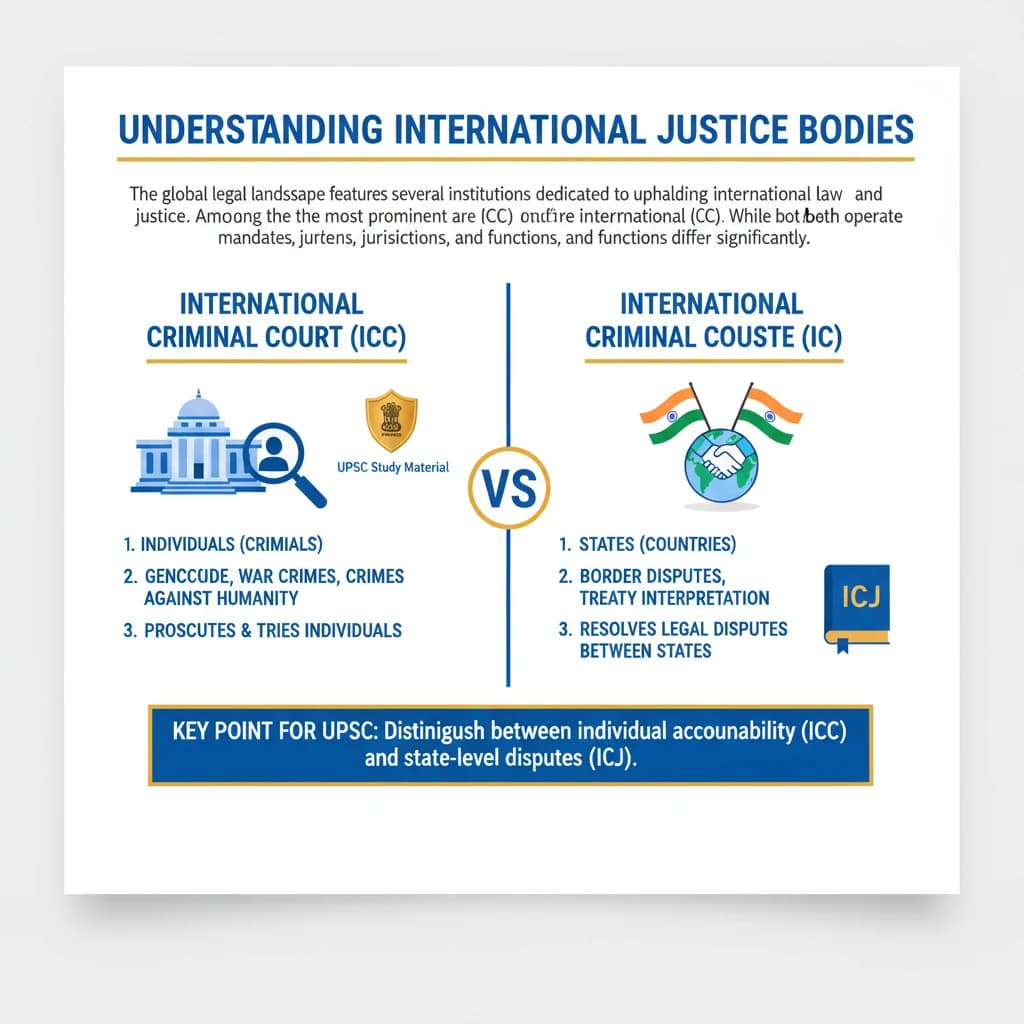Difference between ICC and ICJ