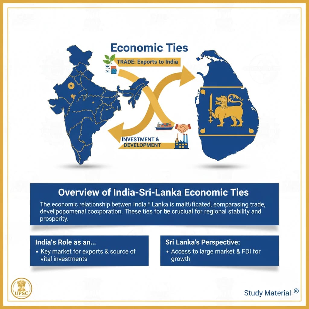 India-Sri Lanka Economic Ties: Trade and Investment