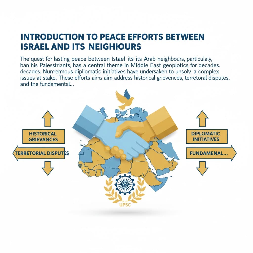 Efforts Taken to bring Peace between Israel and Its Neighbours