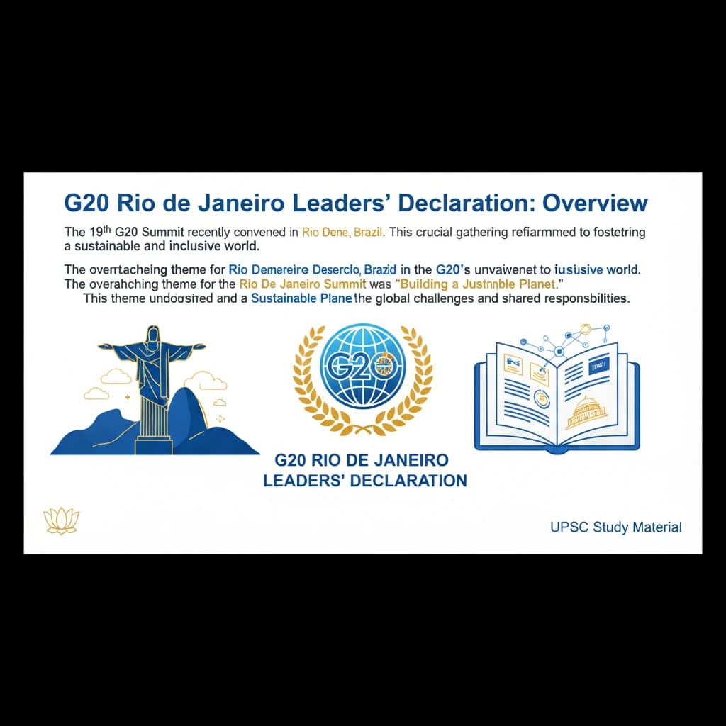 G20 Rio de Janeiro Leaders’ Declaration