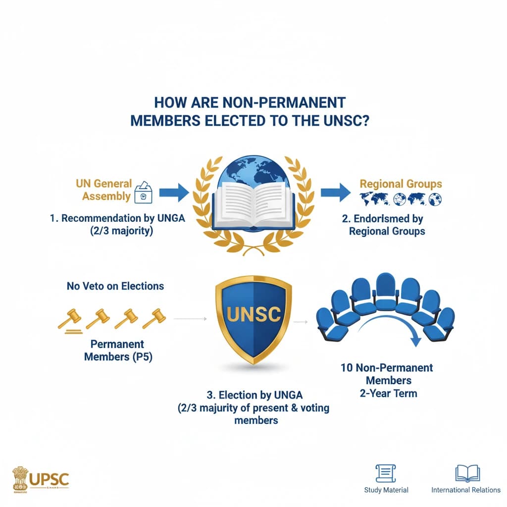 How are the New Members Elected to the UNSC?