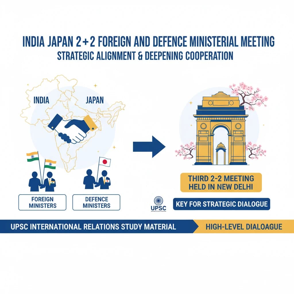 India Japan 2+2 Foreign and Defence Ministerial Meeting