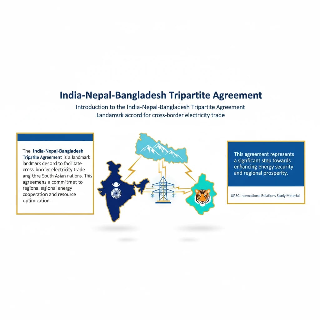 India-Nepal-Bangladesh Tripartite Agreement