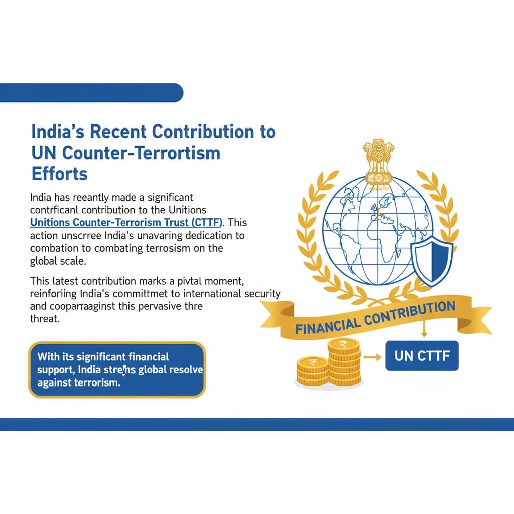 India’s Contribution to Counter-Terrorism Efforts