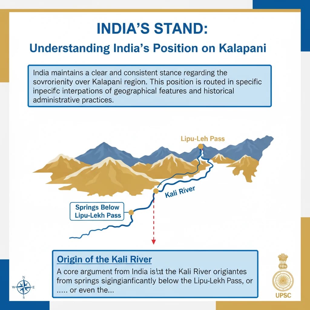 India's Claim over Kalapani Region: Historical Basis