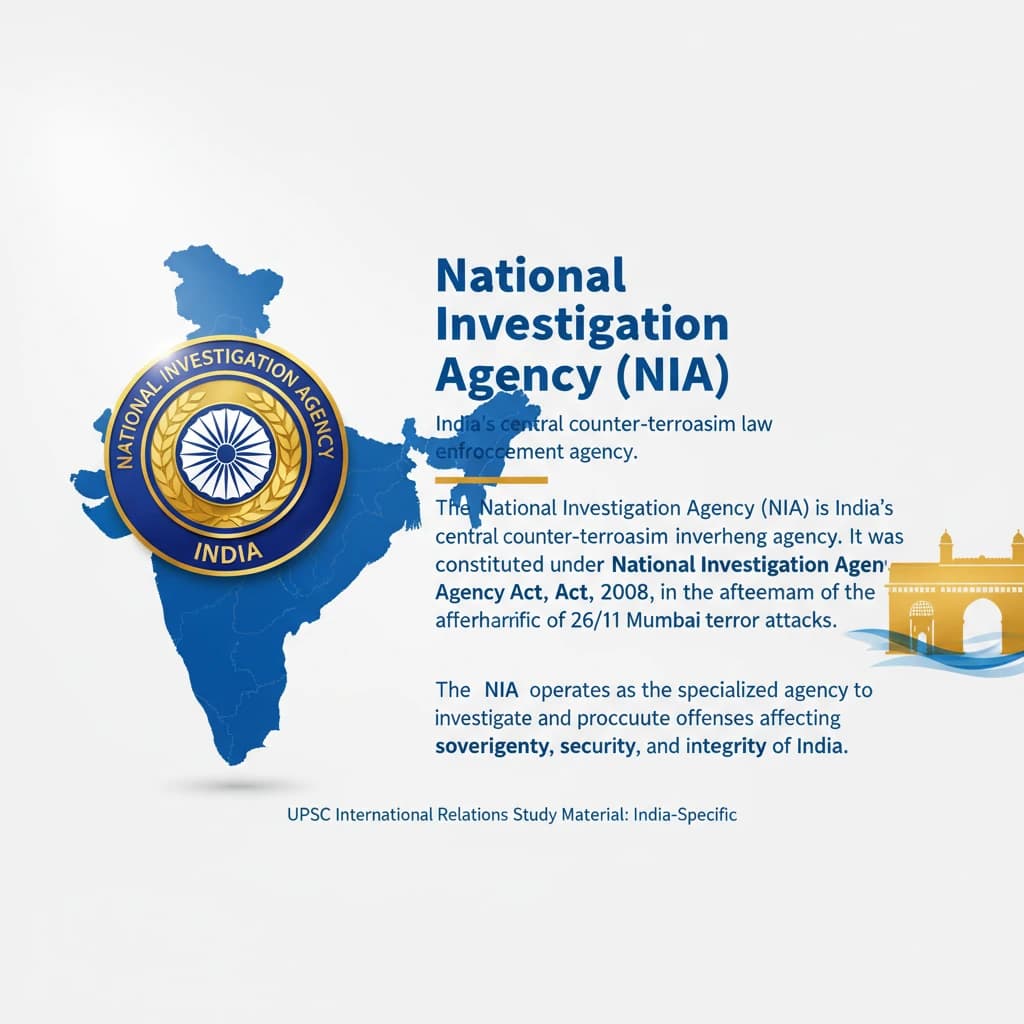 India's Internal Security Apparatus: Key Agencies & Laws