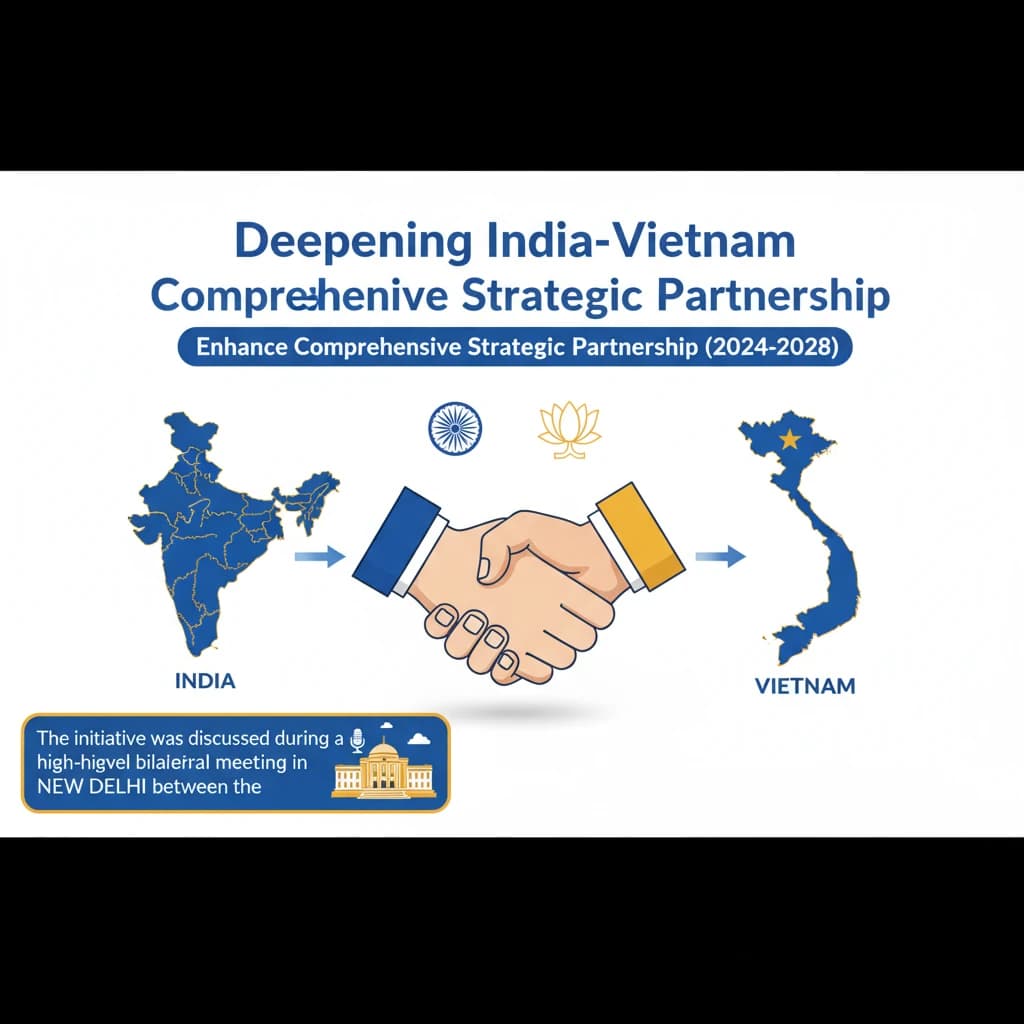 India-Vietnam Enhance Comprehensive Strategic Partnership