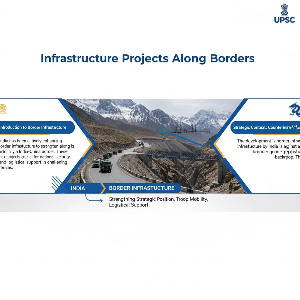 India-China Border Infrastructure & Dispute Resolution Efforts