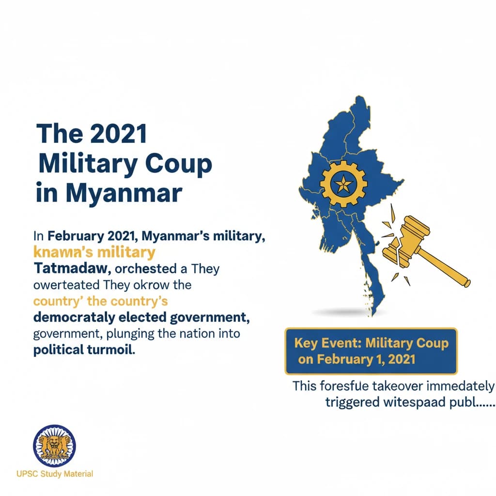 Myanmar Crisis: Conflict, Displacement, and Humanitarian Concerns