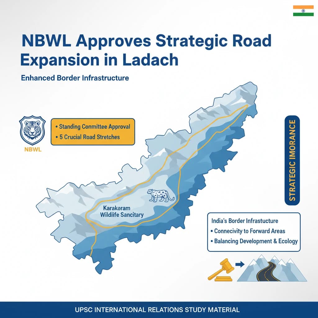 NBWL Approves Road Researches Expansion in Ladakh