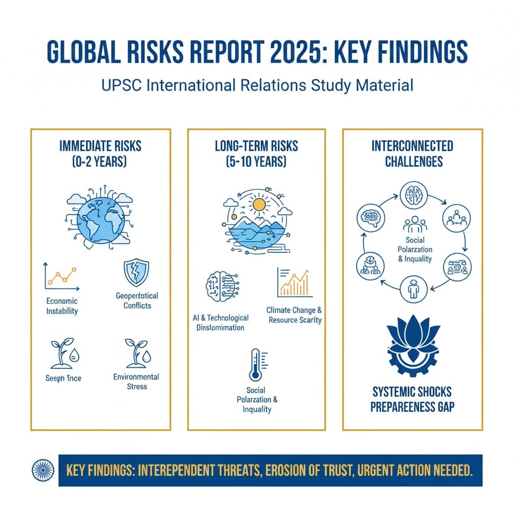 What are Key Findings of the Global Risks Report 2025?