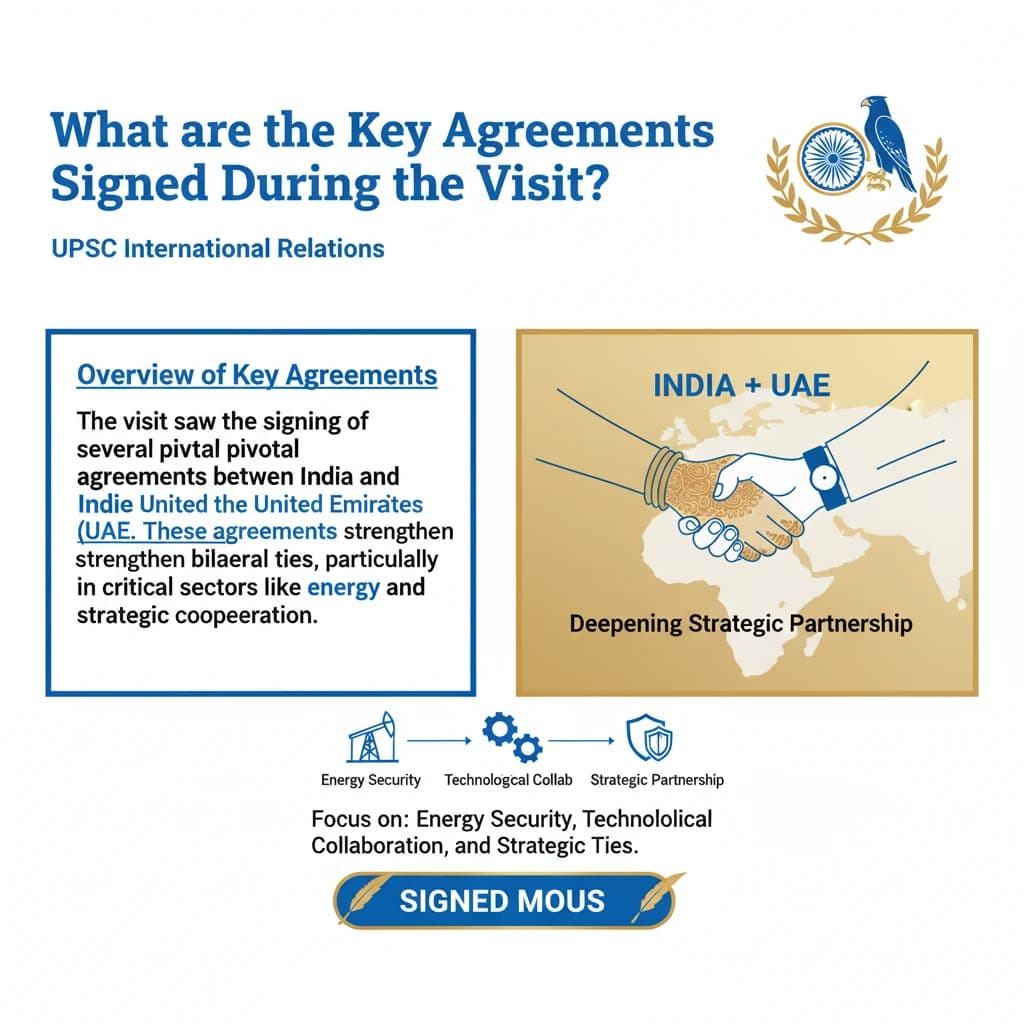 What are the Key Agreements Signed During the Visit?