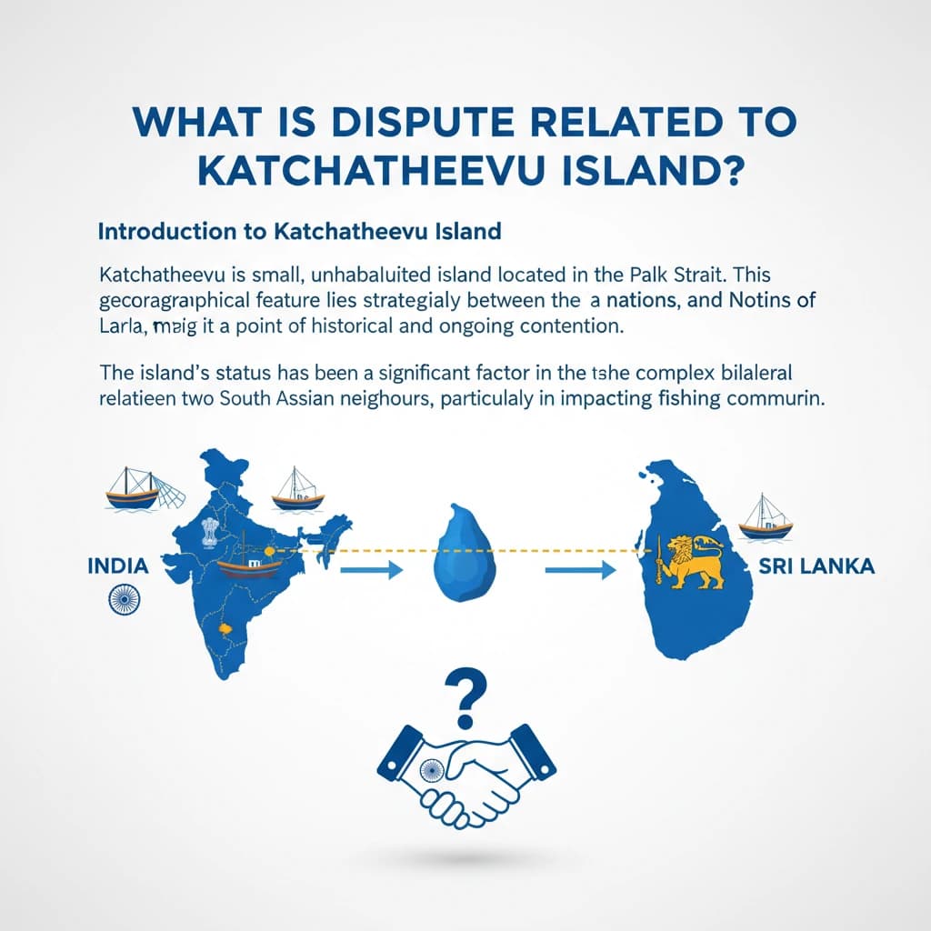 What is Dispute Related to Katchatheevu Island?