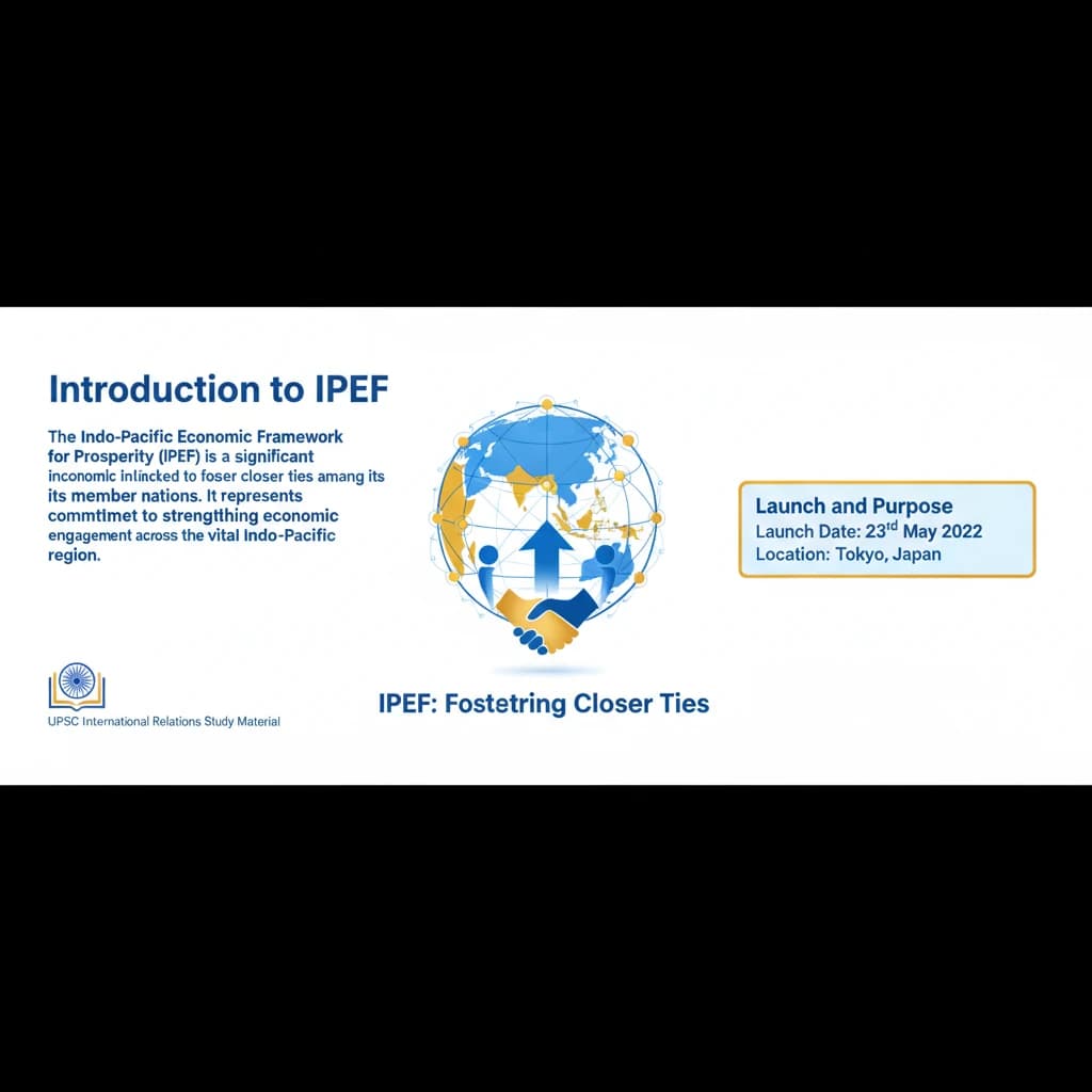 Indo-Pacific Economic Framework (IPEF): Objectives, Members, and Pillars