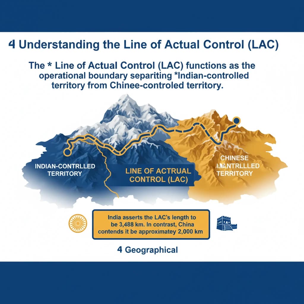 What is the Line of Actual Control (LAC)?