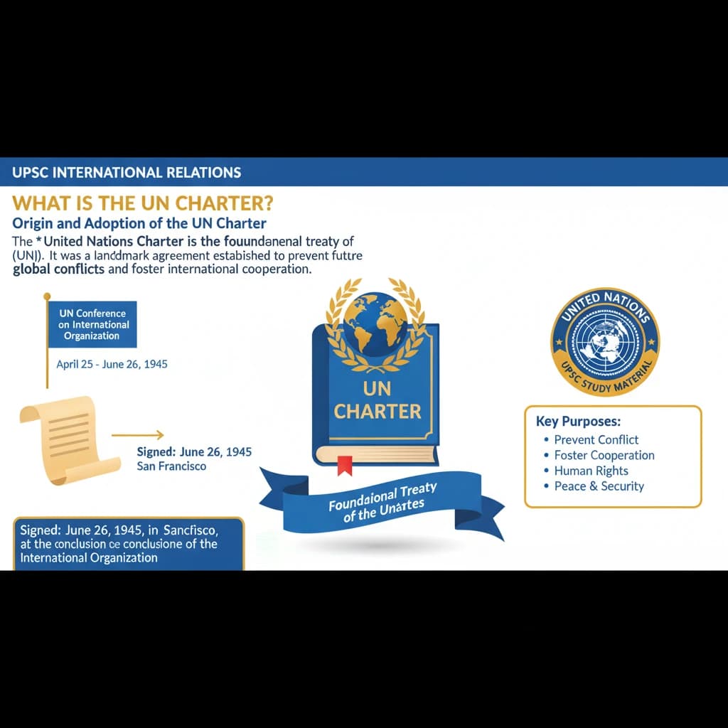 What is the UN Charter?