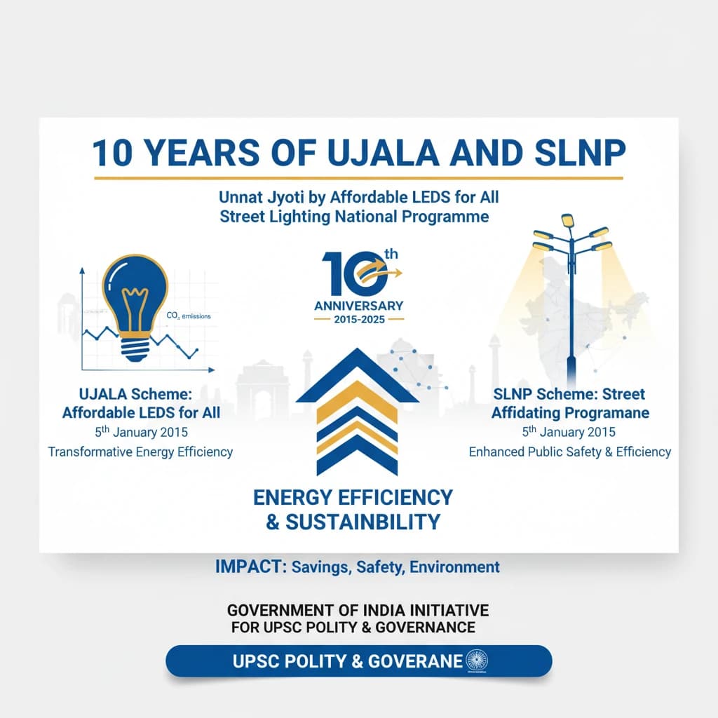 10 Years of UJALA and SLNP